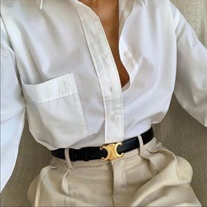 Celine Triomphe belt